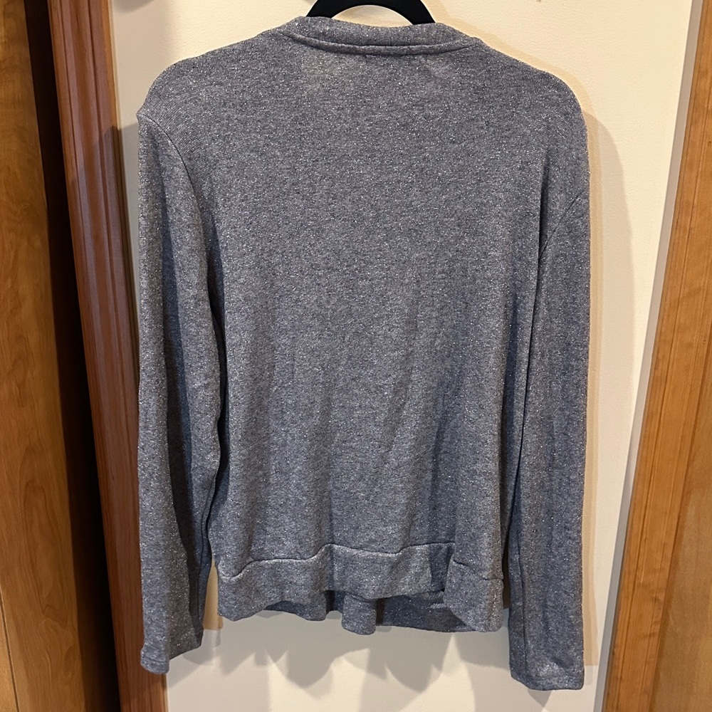 Banana Republic Charcoal V-Neck Sweater - Picture 5 of 5